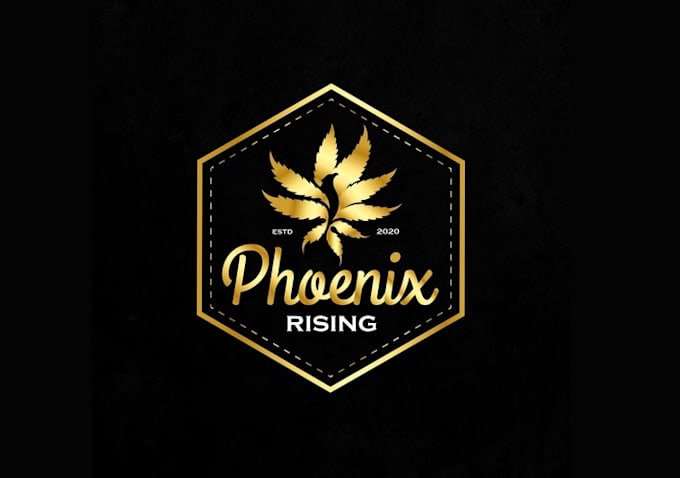 design focusing hemp cigars brand logo