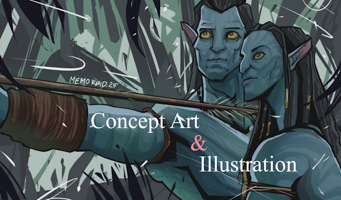 make custom illustration from your idea