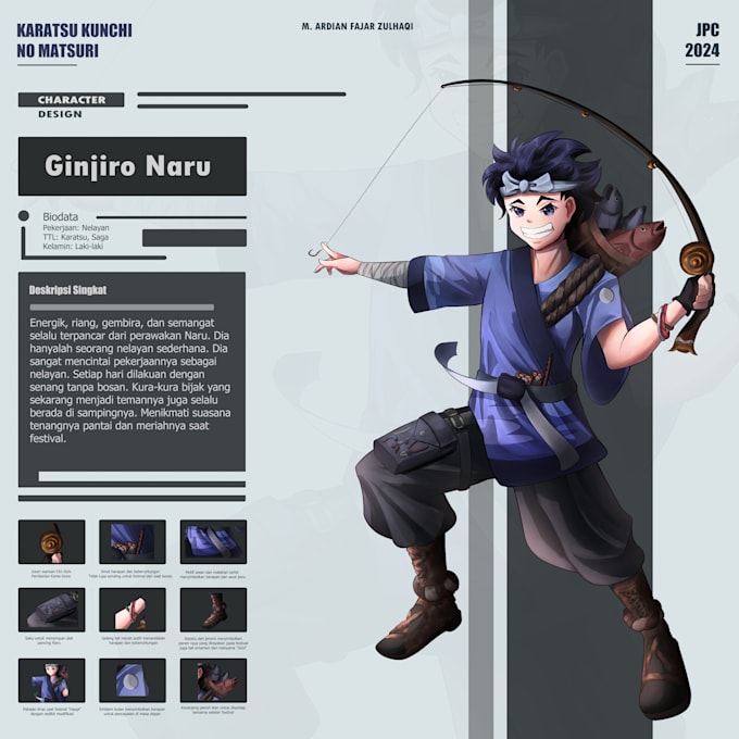 make a professional anime character design