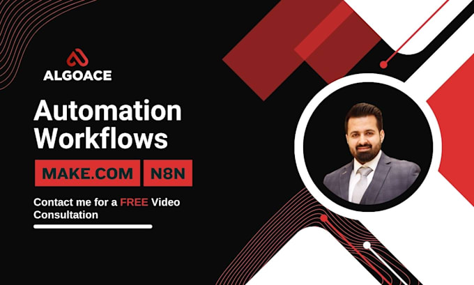 provide workflow automation service using make com or n8n