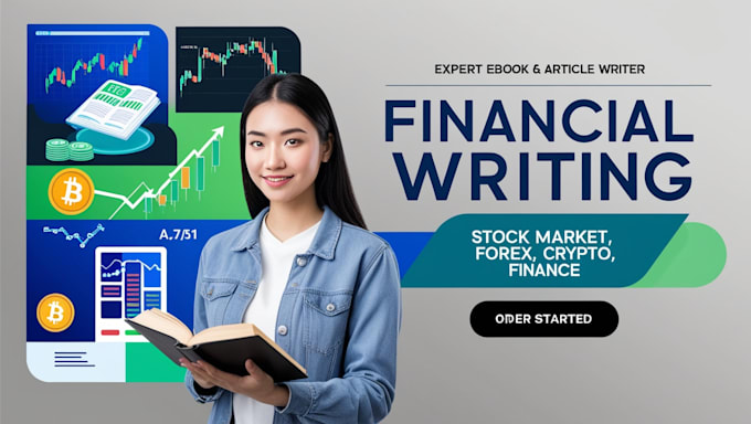 ghostwrite your ebook on stock market,forex trading ebook,cryptocurrency,course