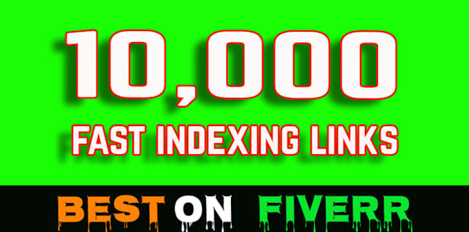 make 10,000 fast indexing SEO links by scrapebox blast