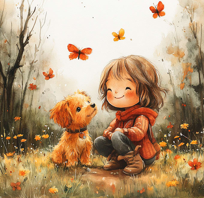 children story book illustration children story book illustration