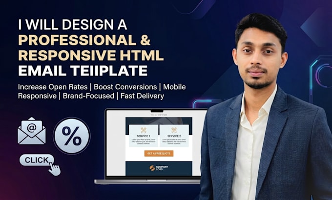 html design email template