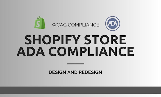 setup ada compliance shopify store for accessibility and web testing