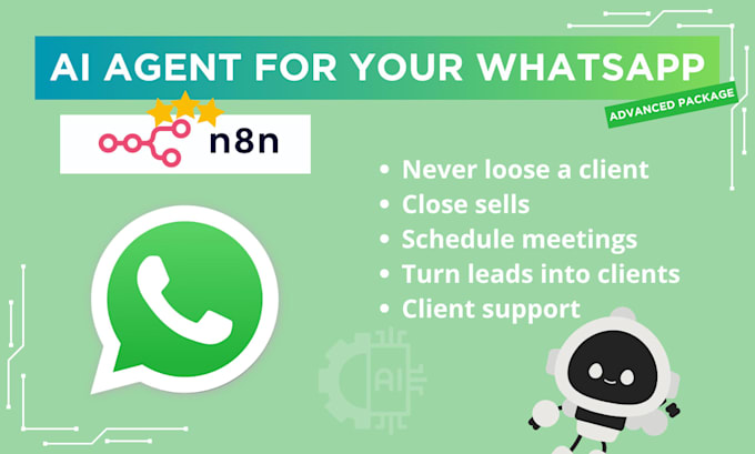 build an ai agent for your whatsapp with n8n