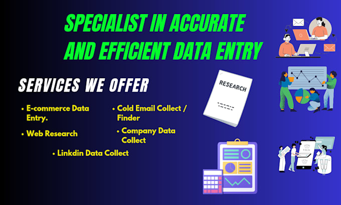 specialist in accurate and efficient data entry