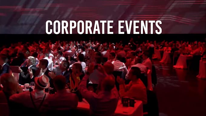 edit event videos, weddings, corporate, conferences