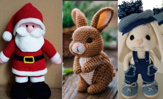 design amigurumi patterns with photo and video tutorials for etsy