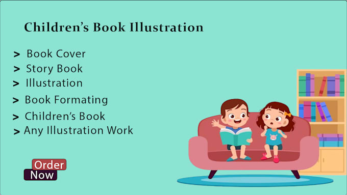 design your children book cover