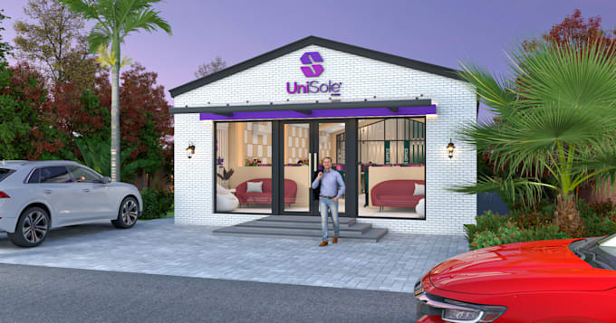 design 3d exterior and interior for your commercial and residential space