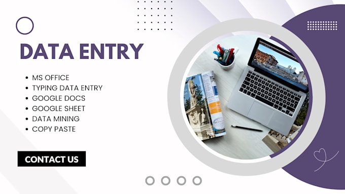 do data entry, mining, ms office, typing and copy paste work
