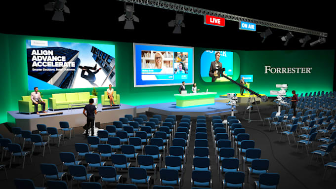 create amazing 3d event designs