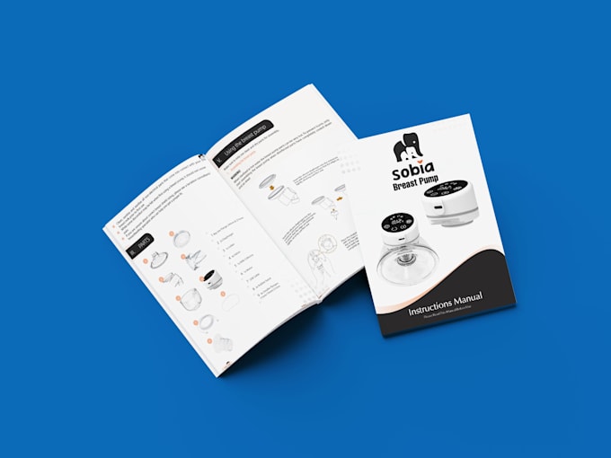 format and design instruction manual, booklet, checklist and PDF guide