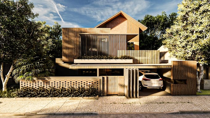 do architectural  landscape architectural 3d visualization