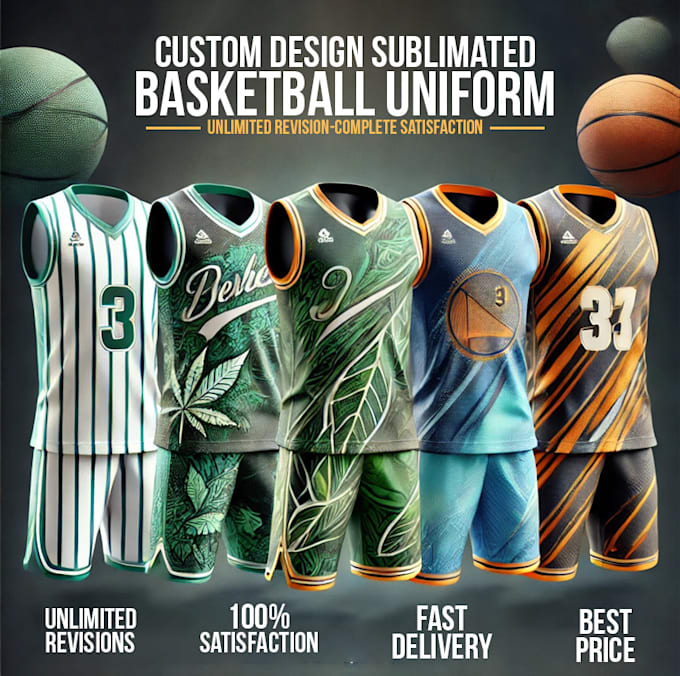 create basketball sublimation jersey or jersey design