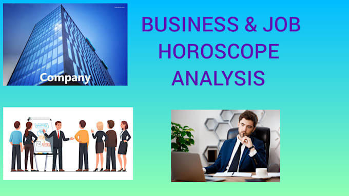 give business, job horoscope analysis