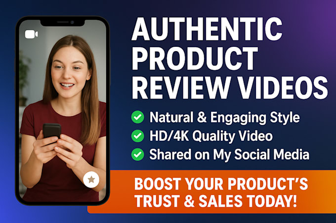 do product review videos