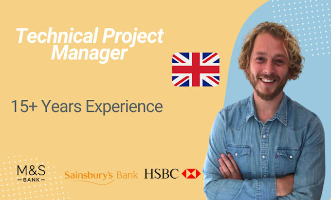be your technical project manager and tech lead