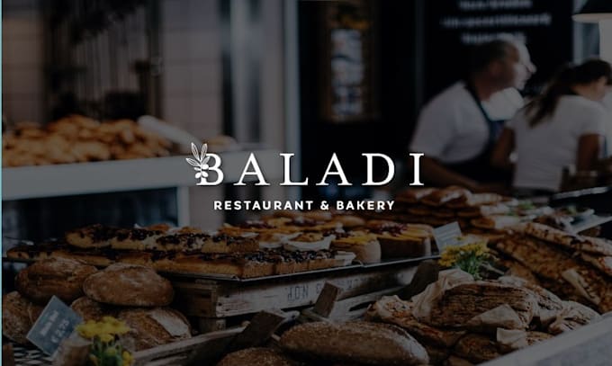 make a modern and creative restaurant and bakery logo design