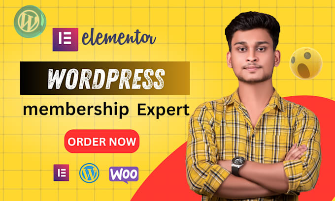 build a wordpress membership website and subscription