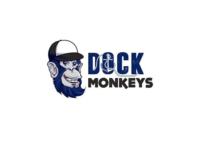 design awesome dock monkeys logo