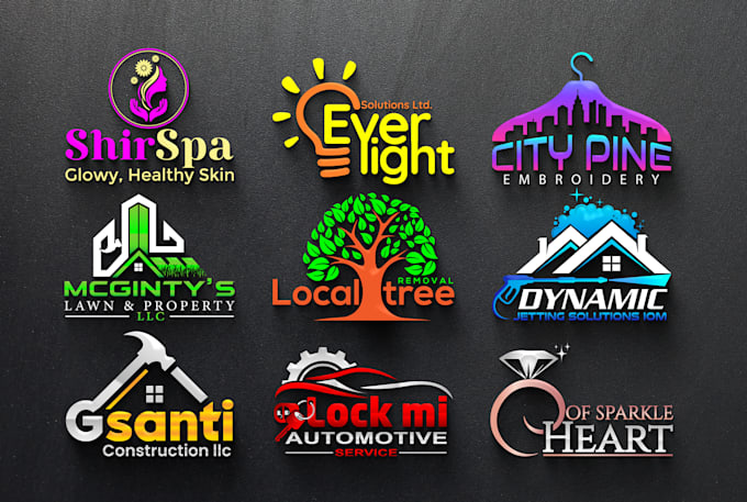 create amazing unique and modern business logo design