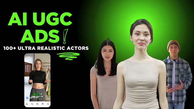 create ai spokesperson for tiktok and ugc ads