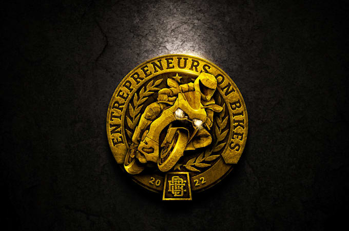 design entrepreneurs on bikes logo