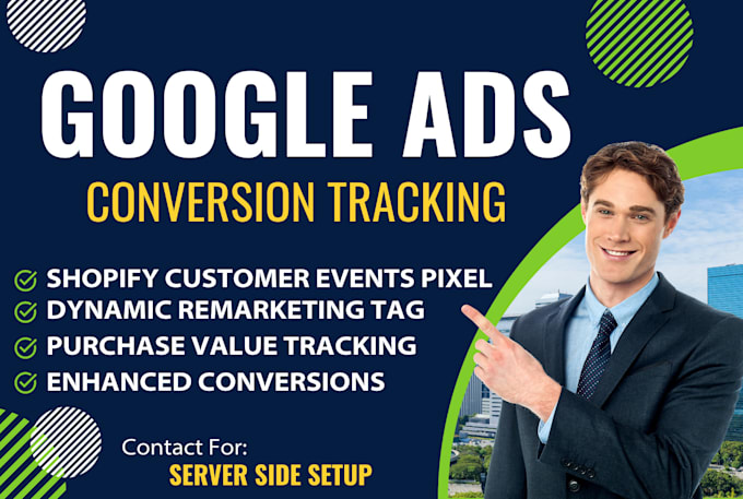setup google ads conversion tracking for shopify using customer events pixel GTM
