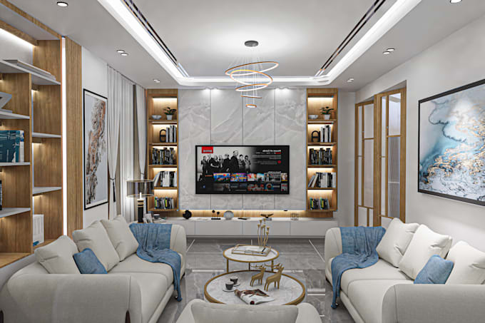 do interior 3d rendering
