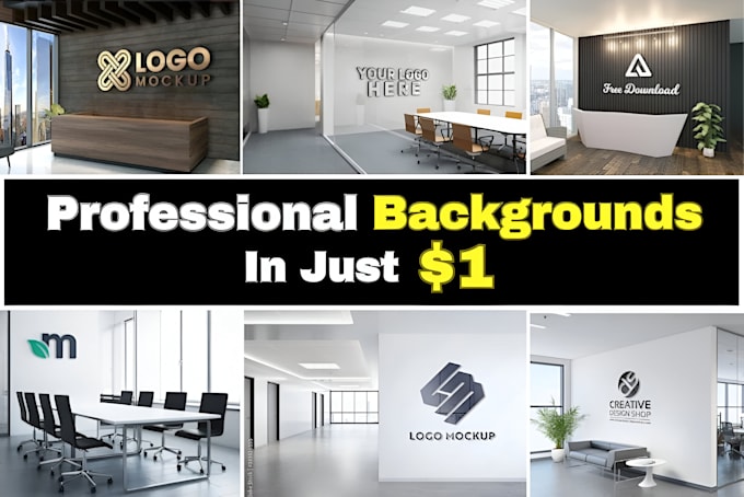 design ms teams and zoom virtual background with your logo
