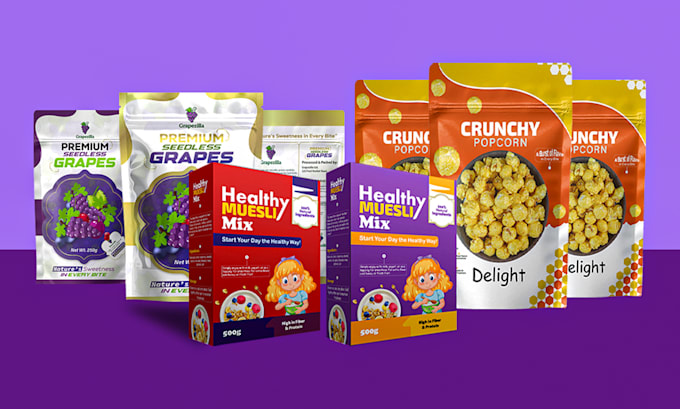 design professional pouch packaging