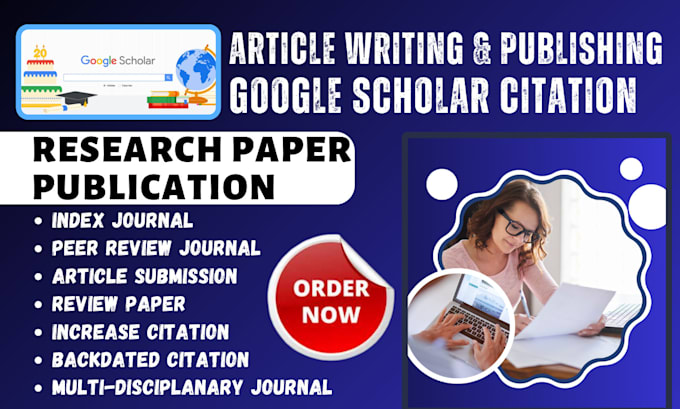 do writing and publishing backdated article on google scholar indexed journal