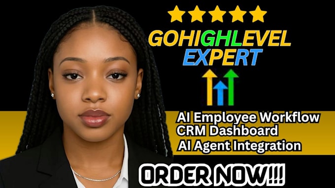 build gohighlevel ai employee workflow CRM dashboard ai agent integration survey