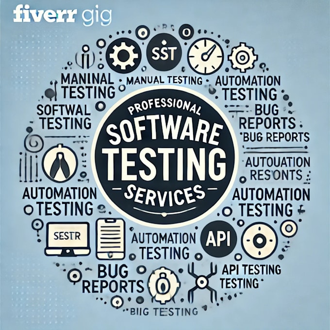 test software, website, API and mobile apps manually or with selenium and jmeter