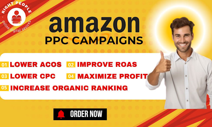 setup, optimize and manage amazon PPC campaigns ads sponsored product ads
