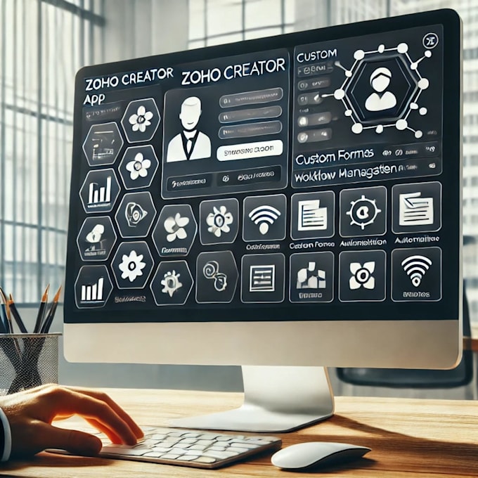 create custom zoho creator app to automate your business