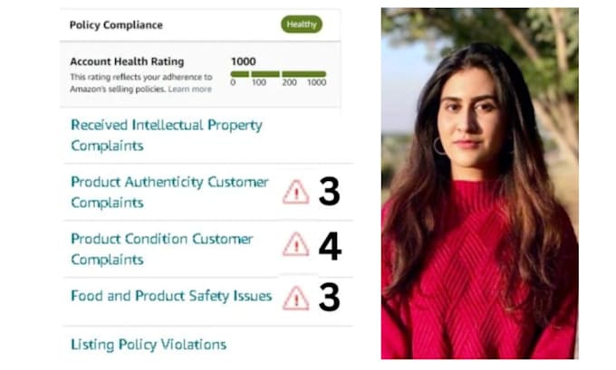 remove violations from amazon seller account health