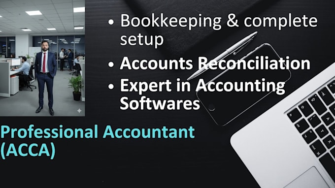 do bookkeeping in quickbooks online complete setup and reconciliation
