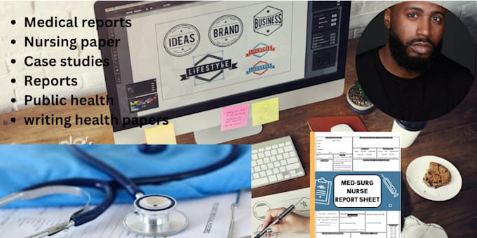 do your medical research and write nursing case studies