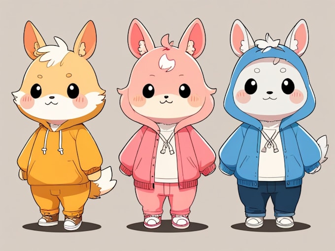 create customized cartoon characters and illustrations