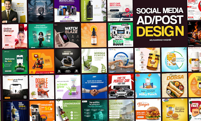 create engaging and eye catching social media graphics