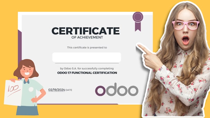 provide training to help you achieve odoo v19 certification
