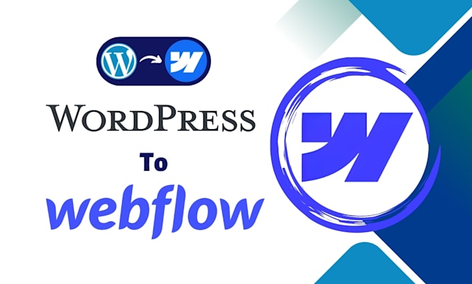convert wordpress to webflow website or customize webflow template