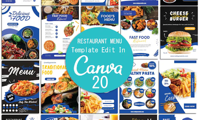 Design restaurant flyer, cookbook, recipe cards, food meun card, food ...