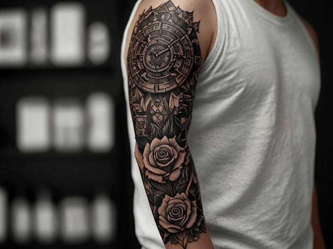 create a realistic realism tattoo design for you