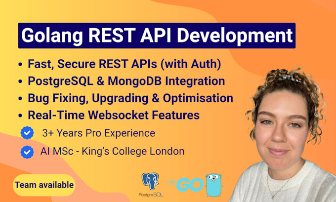fix golang bugs and develop high quality apis