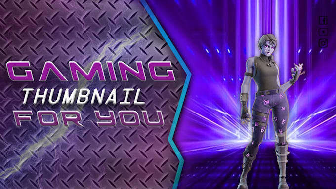 create a professional and unique youtube thumbnail