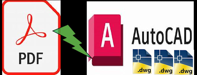 convert all type of PDF to autocad